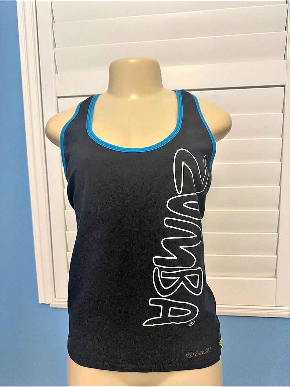 Zumba Women's Athletic Tank Top in Navy -Like New